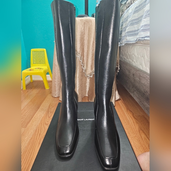 YSL Saint Laurent Paris Otto Boots Men Size EU 45 / US 12 - Picture 15 of 17